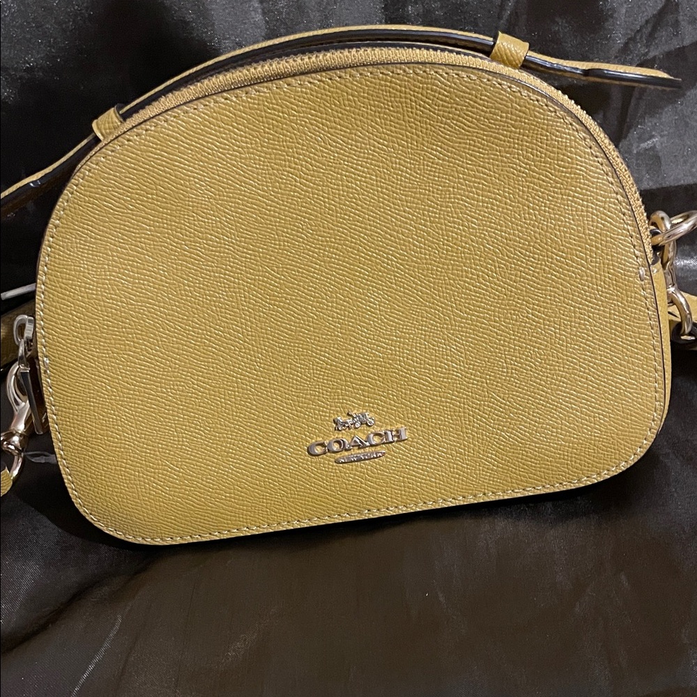 Coach Mustard Crossbody Bag